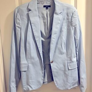 Light blue blazer